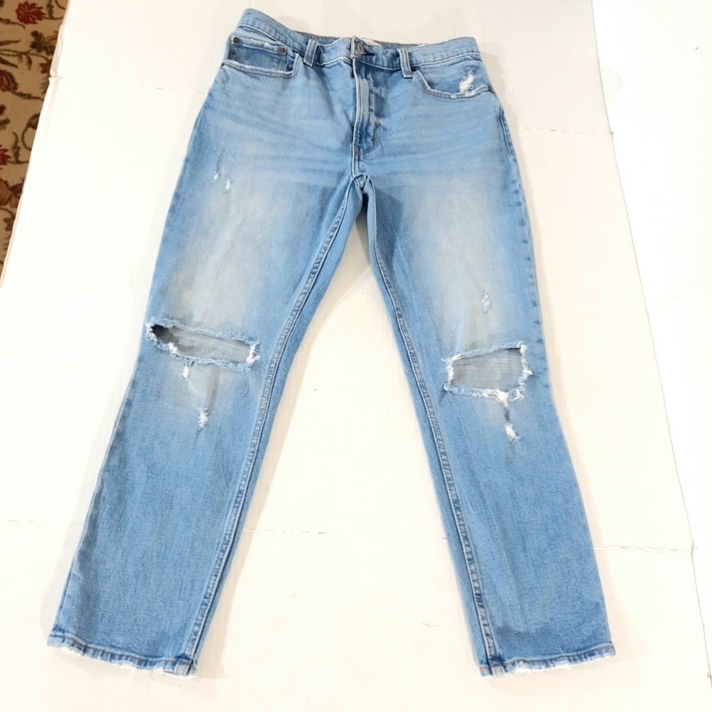 Abercrombie & Fitch Ripped High Rise The Skinny Jeans 2S